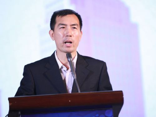 由国家发改委等25部门指导的“2014中国智慧城市创新大会”于2014年11月7日在广州举行。上图为国家卫生计生委规划信息司副司长张锋。(图片来源:新浪财经 梁斌 摄)