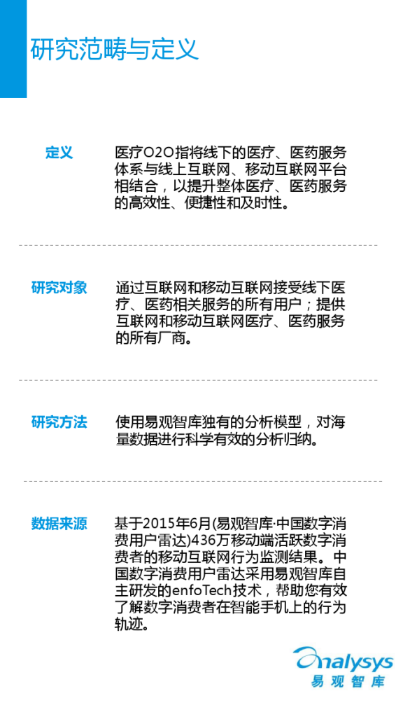 中国医疗服务O2O市场专题研究报告2015_000002
